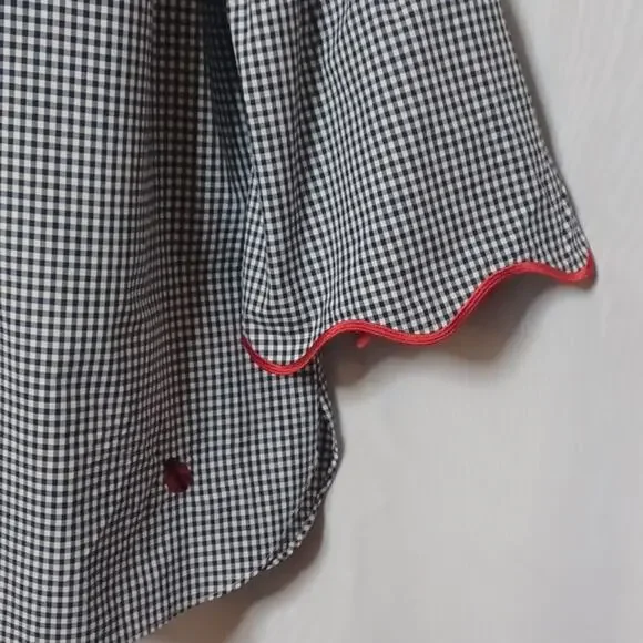 Talbots The Opra Magazine Collection Checkered Top. Size XL - Picture 5 of 13